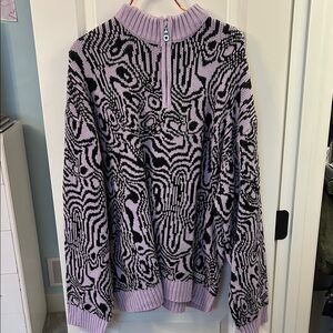 The Ragged Priest Spacey Zip Sweater